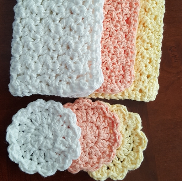 10pc Body & Face wash cloths set 5🌟Ratings - Picture 5 of 9